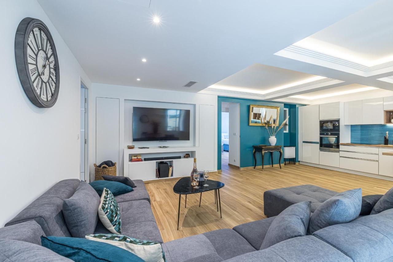Apartamento Luxury 3 Bdr Garden & Parking - Angels' Garden Niza Exterior foto