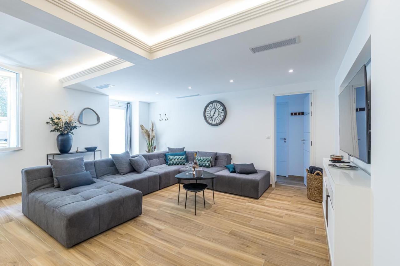 Apartamento Luxury 3 Bdr Garden & Parking - Angels' Garden Niza Exterior foto