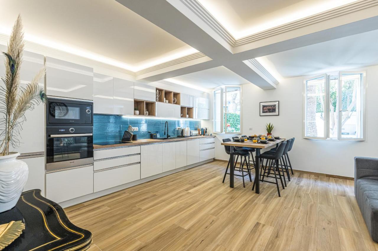 Apartamento Luxury 3 Bdr Garden & Parking - Angels' Garden Niza Exterior foto