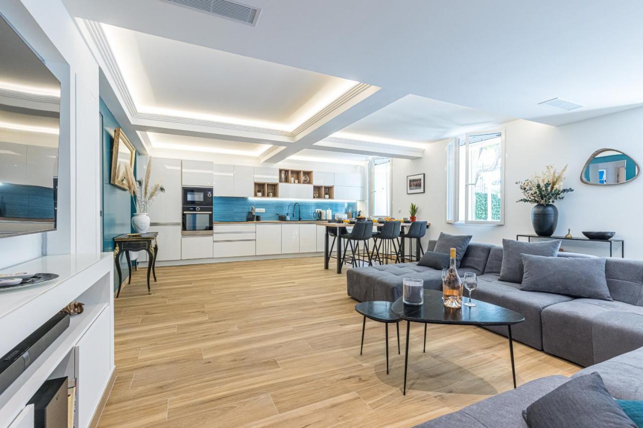 Apartamento Luxury 3 Bdr Garden & Parking - Angels' Garden Niza Exterior foto