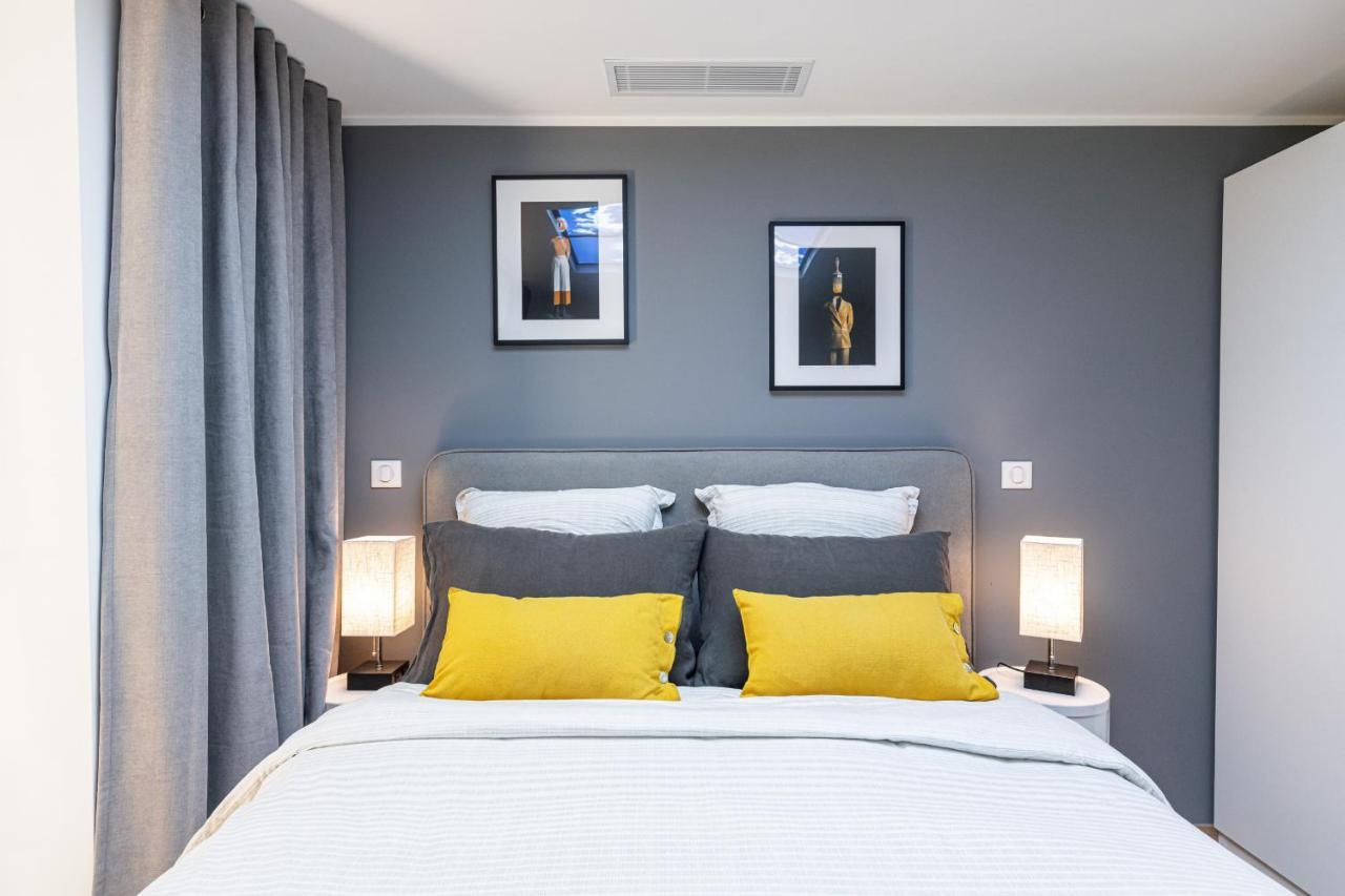 Apartamento Luxury 3 Bdr Garden & Parking - Angels' Garden Niza Exterior foto